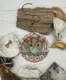 8 inch Valentines Day Cow Wind Spinner