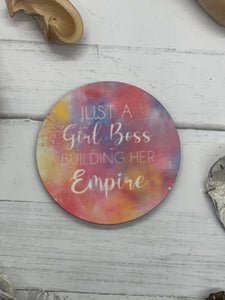 Just a girl boss Magnet