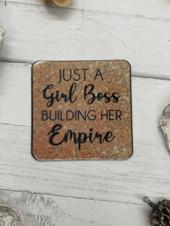 Just a Girl Boss Magnet