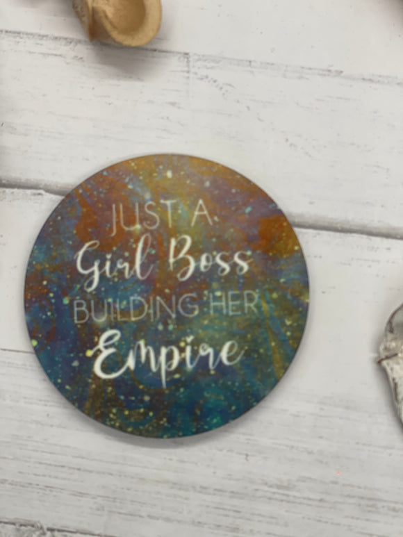 Just a girl boss Magnet