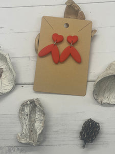 Red Clay Earrings