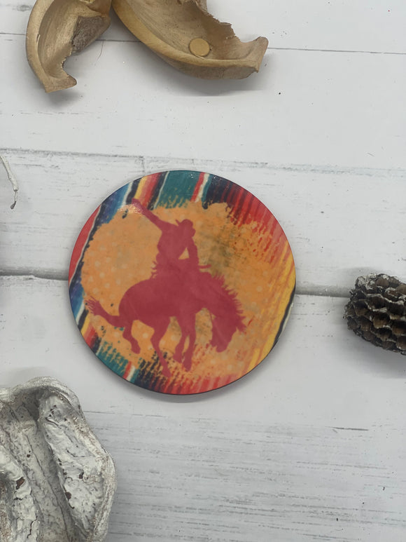 Multicolored Cowboy Magnet