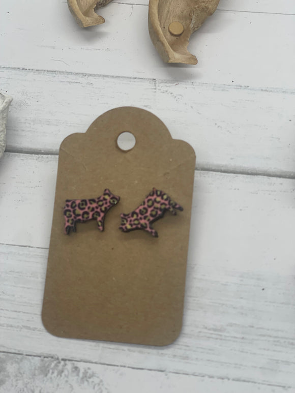 Pig Stud Earrings