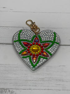 Diamond Heart Keychain/Suncatcher