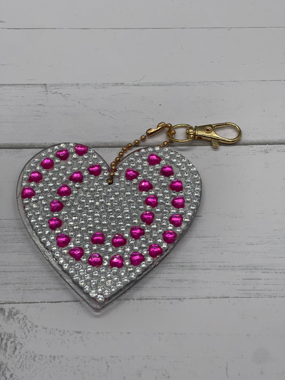 Diamond Heart Keychain/Suncatcher