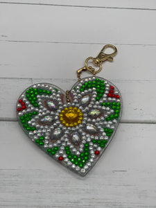 Diamond Heart Keychain/Suncatcher