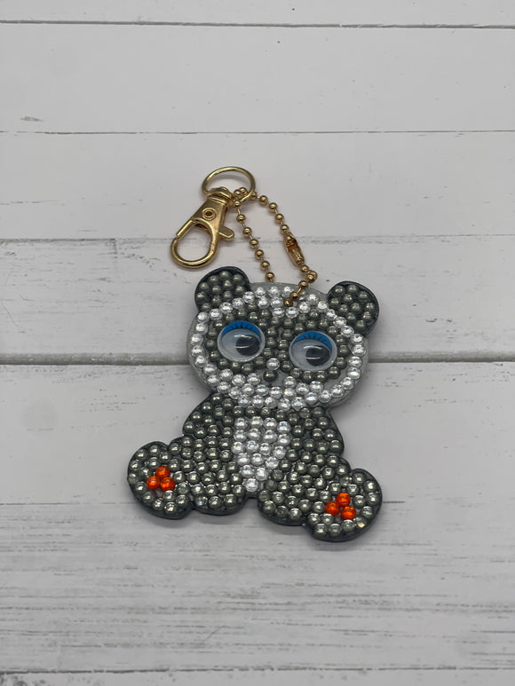 Panda Diamond Keychain/Suncatcher