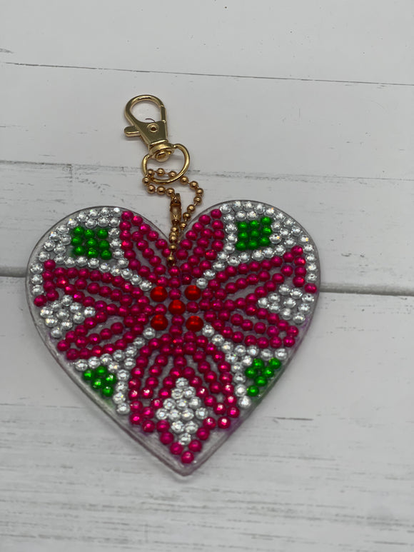 Diamond Heart Keychain/Suncatcher