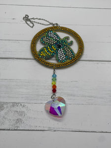 Bug Diamond Keychain/Suncatcher