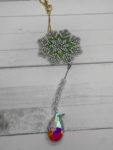 Snowflake Diamond Keychain/Suncatcher