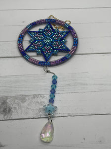 Snowflake Diamond Keychain/Suncatcher