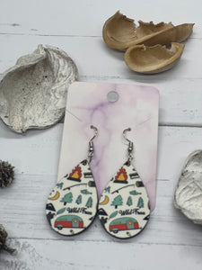 1.8 inch camping earrings