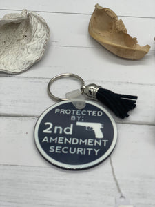 2nd Amendment Keychain