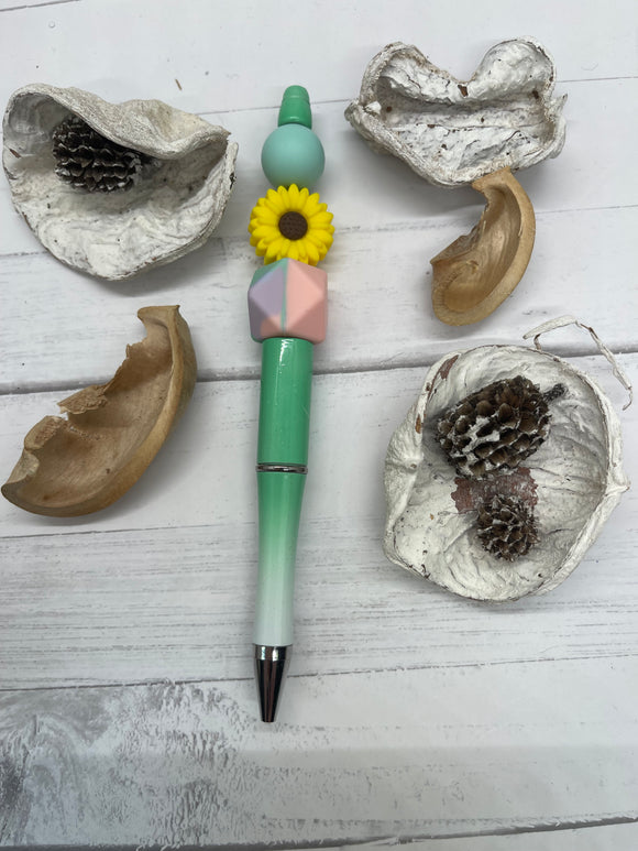 Flower Beaded Pen