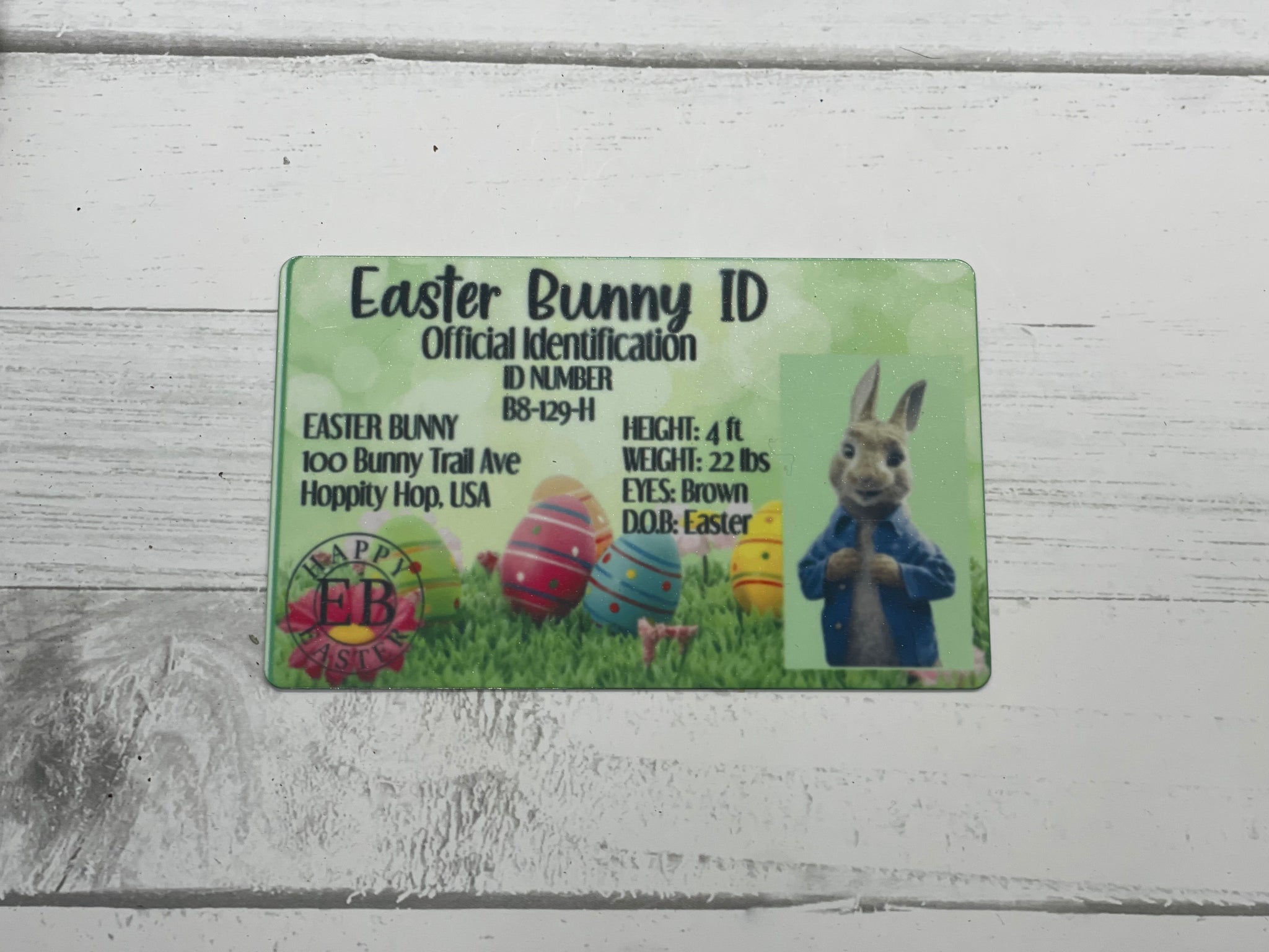 Easter Bunny Drivers License – Krisandas Krafty Korner
