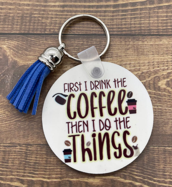 Coffee keychain