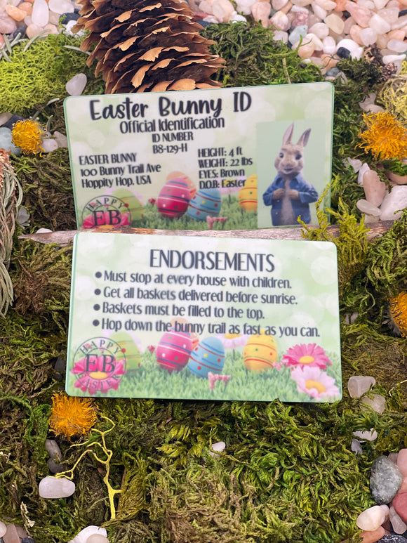 Easter Bunny Drivers License